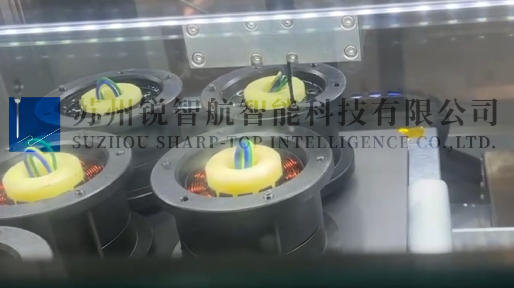 机器人关节产品灌胶实拍